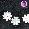 10mm white shell carve snowflake beads for jewerly finding